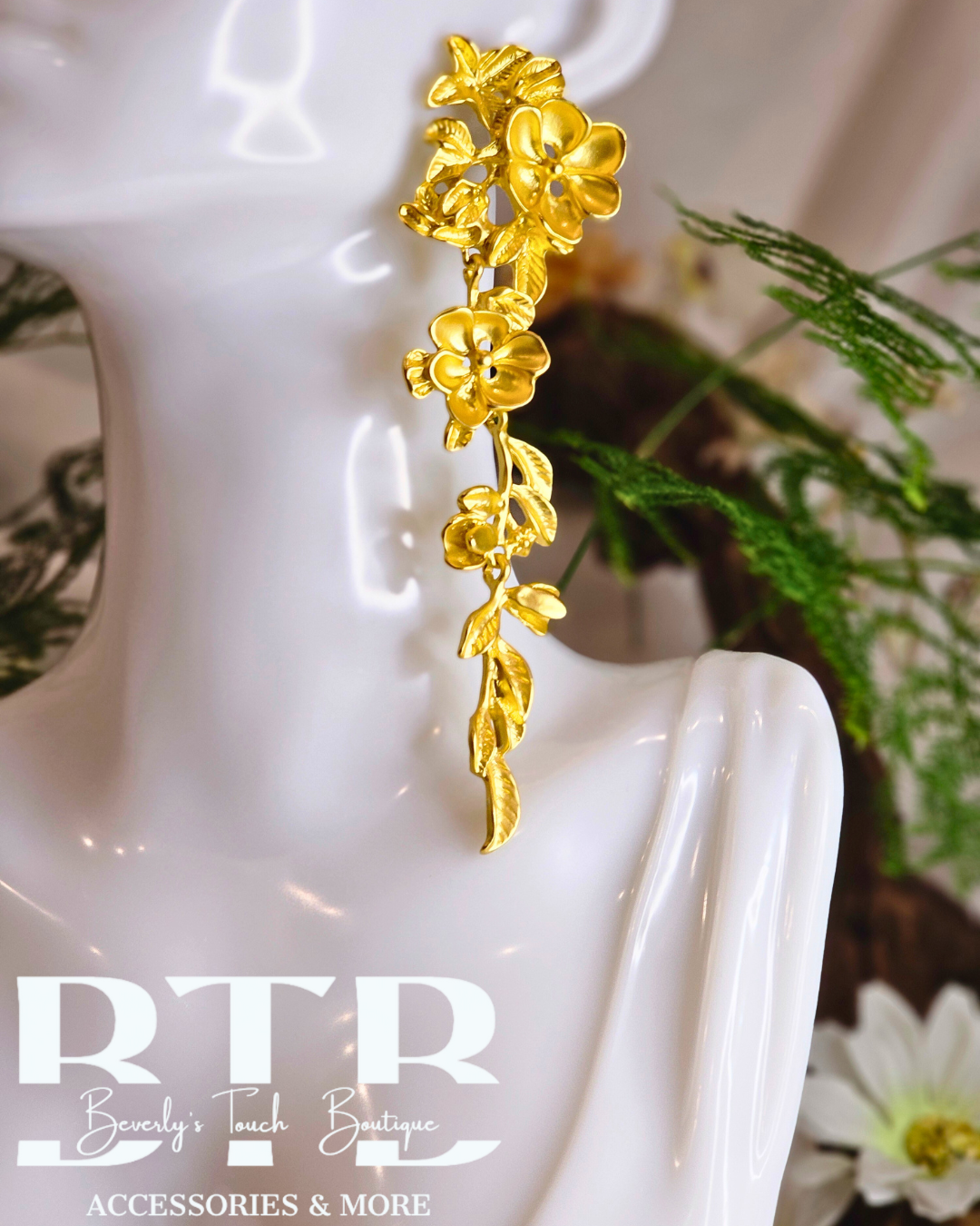 Gold Flower Garland