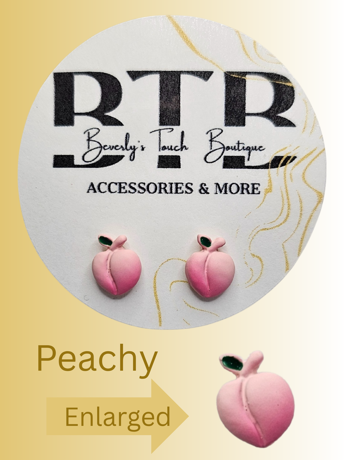 Peachy Earring