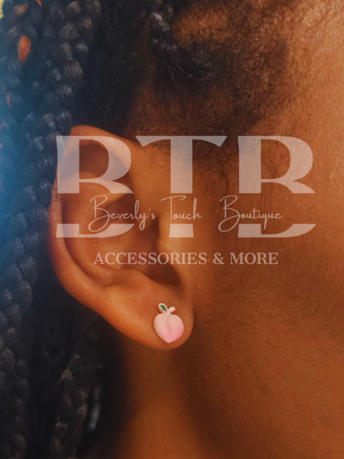 Peachy Earring