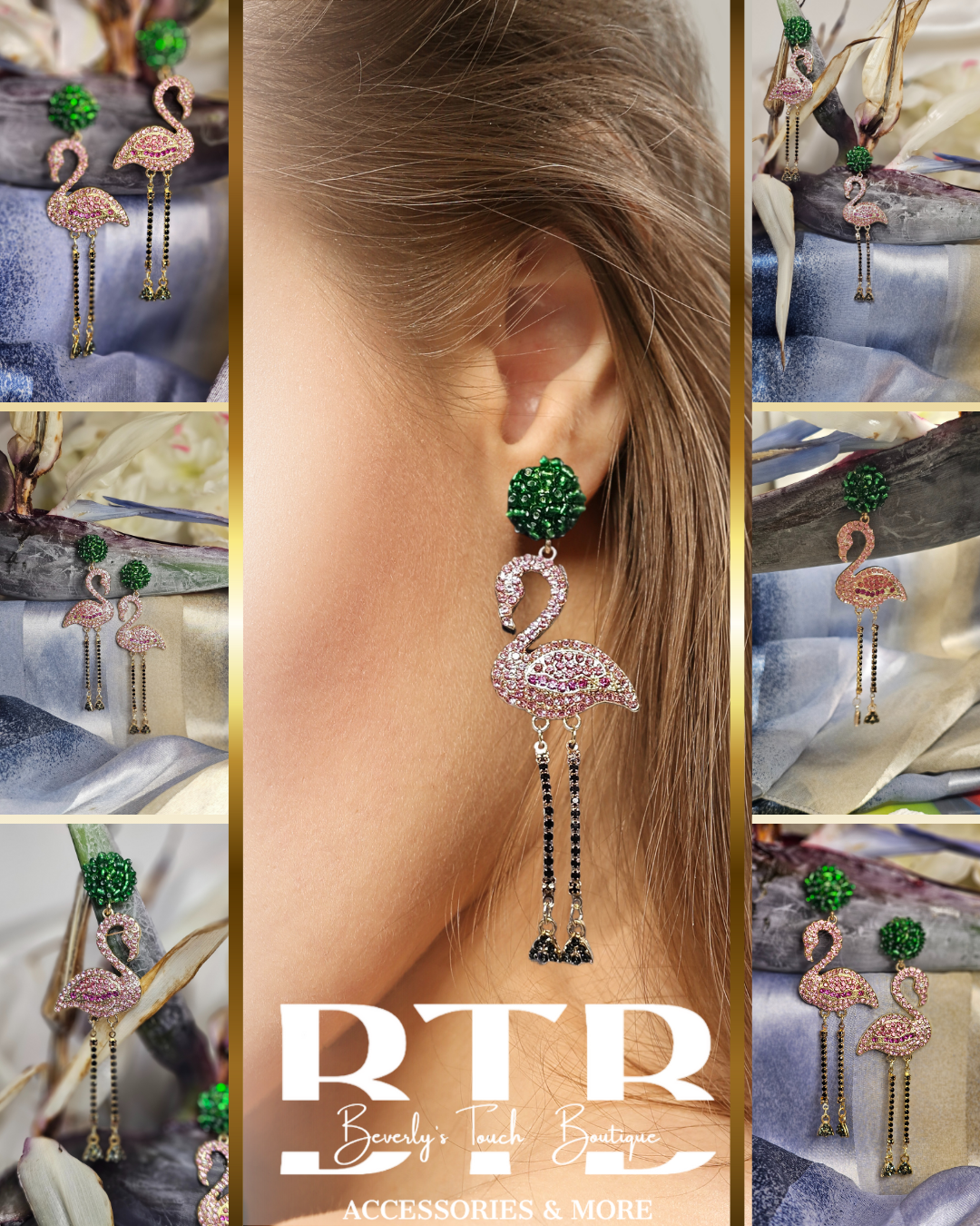 Flamingo Earring